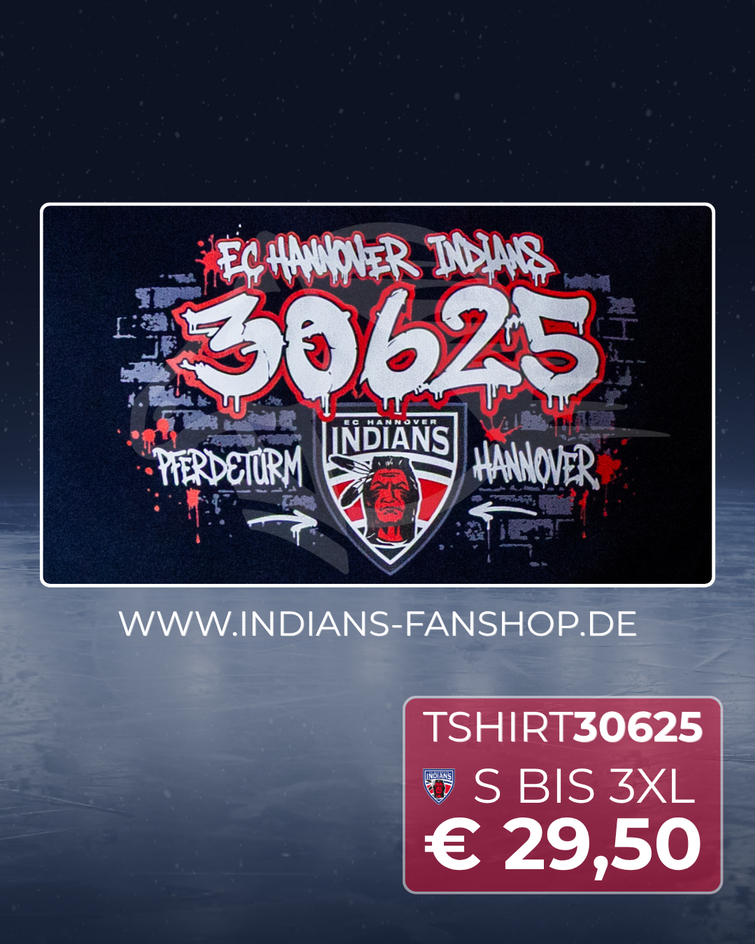 EC Hannover Indians T-Shirt „30625“ – Bild 2
