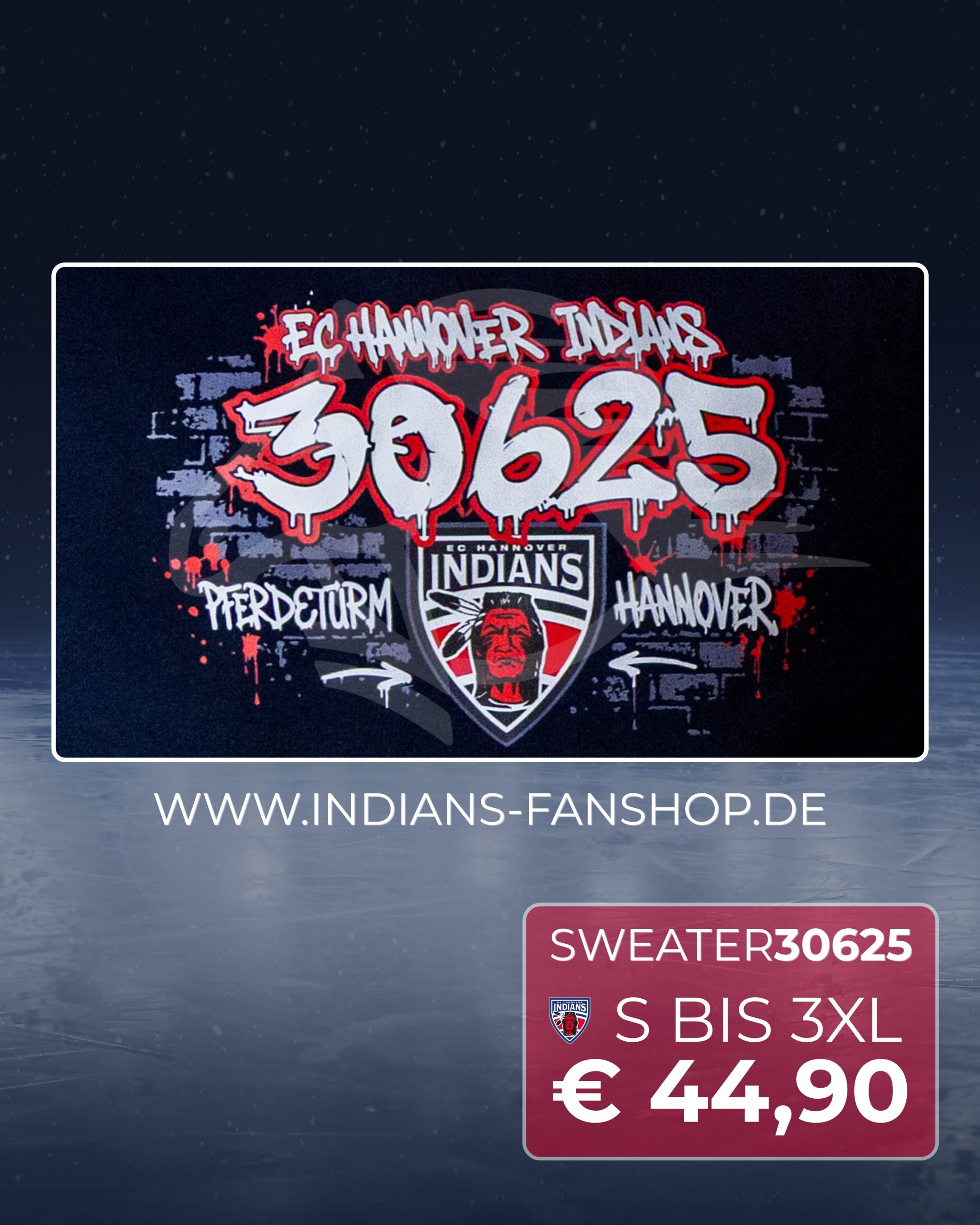 EC Hannover Indians Sweater „30625“ – Bild 2